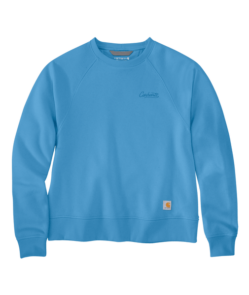 107415 XL REG Tranquil Blue W Sawyer Crwnck Swtshr-199133041797