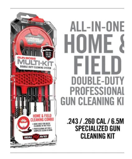 AVGBMK243 Gun Boss Multi-Kit - .243CAL/.260CAL/6.5-813119013133