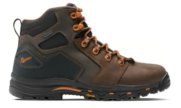 8 D Dark Brown Vicious 4.5" Brown/Orange-25-210000059398