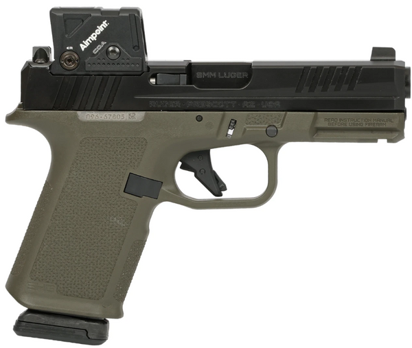 RXM 9MM BLK/ODG 15+1 4" COA 19463 AIMPOINT COA RED-736676194636