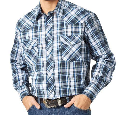 1075204Pp Mens Sport Western Shi-210000340496