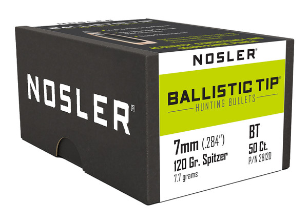 Nosler BT-7mm 120g SP (50ct)-054041281201