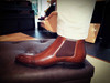 Handmade Goodyear Welted Leather Men's Chelsea Boots