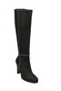Natural Velour Leather Knee-high Boots