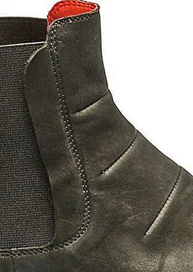 Black Premium Natural Nubuck Men's Chelsea Boots