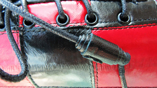 Handmade Goodyear Welted Premium Natural Eel Skin Men's Oxfords G015E