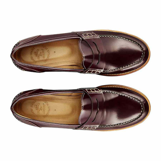 Handmade Goodyear Welted Natural Leather Men's Moccasins G13L