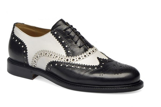 Handmade Goodyear Welted Premium Natural Leather Men's Brogues