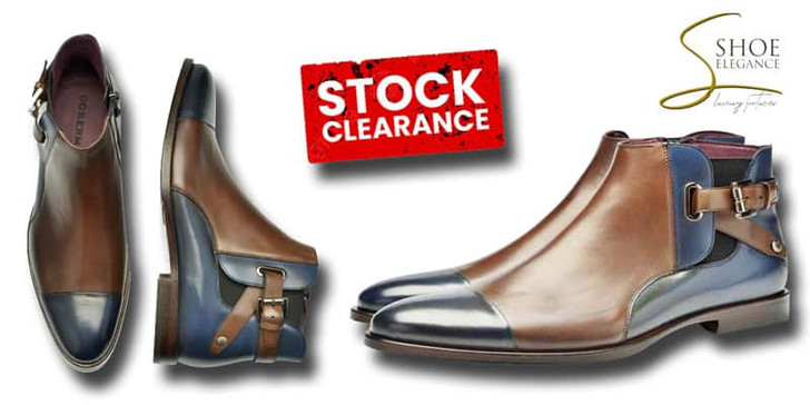 Leather Zip-Up High Men's Ankle Boots