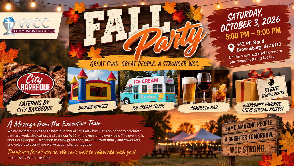 WCC Fall Party Is Back!!
