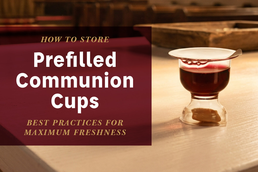 How to Store Prefilled Communion Cups for Freshness 