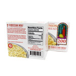 Christian Wolf Unleavened Gluten Free Bread for Communion (200 Pieces)