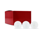 1-1/8" White No. 6 Assorted Wafers  - Ships Free