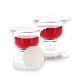 World Communion Chalice Sacramental Wine and Whole Wheat Wafer - 200 units - Ships Free