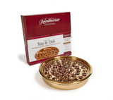 Broadman Church Supplies Communion Tray & Disk Brass