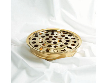 Broadman Church Supplies Communion Tray & Disk Brass