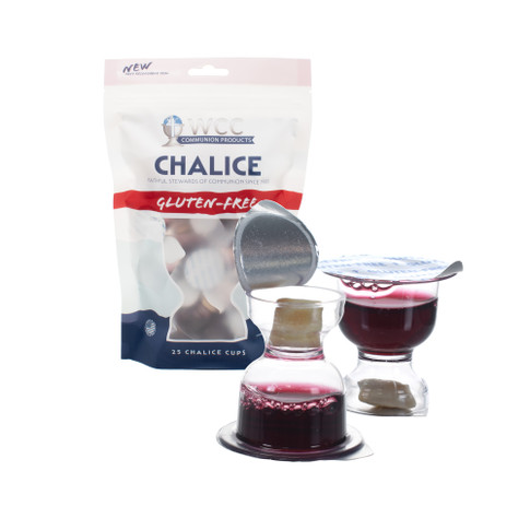 BAGGED Chalice Cup - Juice/Gluten-free Bread - (25 Units)