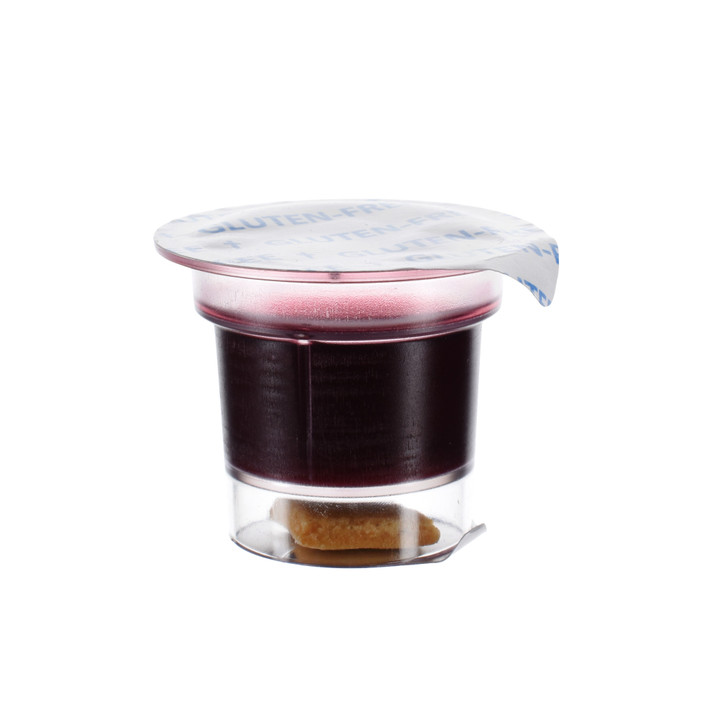 Simply Communion Cups Prefilled Concord Juice & Gluten Free Bread - 100 units - Ships Free