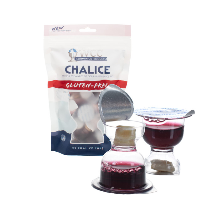 BAGGED Chalice Cup - Juice/Gluten-free Bread - (25 Units)