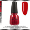 CHINA GLAZE POLISH - Paint the Town Red*