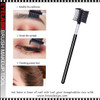 EYELASH Comb and Eyebrow Brush Comb