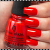 CHINA GLAZE POLISH  - Flame-Boyant 0.5oz.*