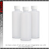 BOTTLE HDPE Natural Round with Cap 4oz.