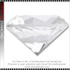 CRYSTAL Diamond 3.25" Diameter