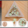 NAIL CHARM ALLOY Assorted Holographic Jade Flower 