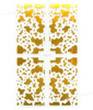 NAIL STICKER Abstraction, Gold Design #SP215