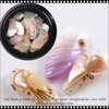 SEASHELL NAIL CHARM Pearl Peach Jar