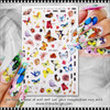 NAIL STICKER Animal, Assorted Butterfly #ZY-041