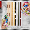 NAIL STICKER Stripe, Assorted Chain Belt #ZY-066
