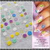 NAIL STICKER 3D Faces, Happy Face #TO391