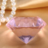 BIG CRYSTAL Rhinestone 3.1" Diameter Lavender