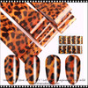 INSTANT FOIL Leopard Animal Print, 10 Rolls/Case