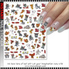 NAIL STICKER Cartoon, Tom & Jerry #WG776
