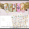 NAIL STICKER Animal, Little Hamster #DD-136