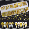 RHINESTONE CRYSTAL Citrine Assorted 12/Case ZSH-252