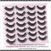 EYELASHES Extension D Curl Wispy 14 Pairs/Pack