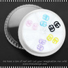 NAIL CHARM RESIN GUCCI Brands Name 12/Case