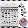 NAIL STICKER Brands Name, Ribbons, Assorted #DH-445