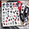 NAIL STICKER – PEOPLE, 1920S FLAPPER GIRL #CA730