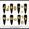 NAIL CHARM ALLOY Gold Egyptian Style 8/Wheel