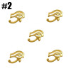 NAIL CHARM ALLOY Gold Egyptian Style 8/Wheel