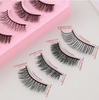 EYELASHES D Curl Wispy Cat Eye Lashes Mink 20/Pairs