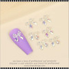 NAIL CHARM RESIN Bowknot  Aurora Symphony 10/Bag