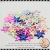 NAIL CHARM RESIN Multicolor Pearl Starfish 25/Pack
