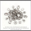 NAIL CHARM RHINESTONE Glass Metal Backing Sparkling 100/Pack   *