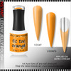 INSTANT Jelly Gel Polish, Tic Tac Orange 0.5oz.